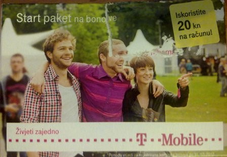 Klikni na chorvatský T-Mobile