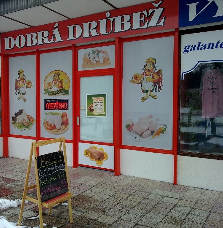 Prodej drůbeže v Milovicích ulice Armádní